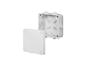 Puszka hermetyczna n/t PK-4 135x135x65mm z zaciskiem 5x16mm2 IP55 biała 0233-02