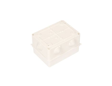 Puszka hermetyczna n/t PK-6 158x118x95mm z zaciskiem 4x16mm2 IP55 biała 0228-00