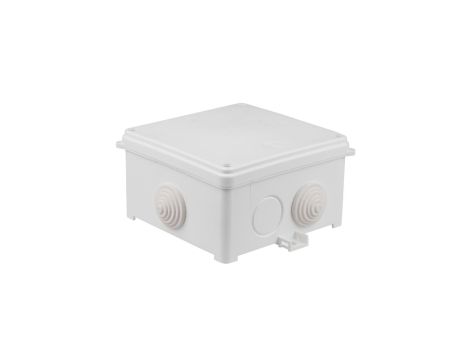 Puszka n/t hermetyczna pusta 118x118x68mm IP55 biała N110x110 35130206