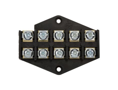 Płytka odgałęźna ZPT/2,5mm2/5-torów czarna ZPT 5-2.5 83002007