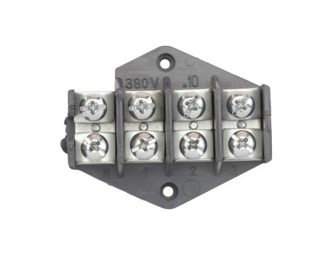 Pierścień rozgałęźny 4x10mm2 czarny 0953-00