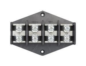 Pierścień rozgałęźny 4x16mm2 czarny 0965-00