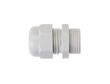 Dławnica kablowa poliamidowa PG13,5 IP68 V-TEC PG13 LGR jasnoszara 2024748 /50szt./