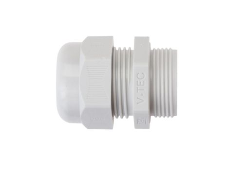 Dławnica kablowa poliamidowa PG21 IP68 V-TEC PG21 LGR jasnoszara 2024764 /25szt./
