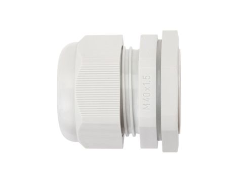 Dławnica kablowa poliamidowa M40 IP65 AKM 40 jasnoszara 3600213