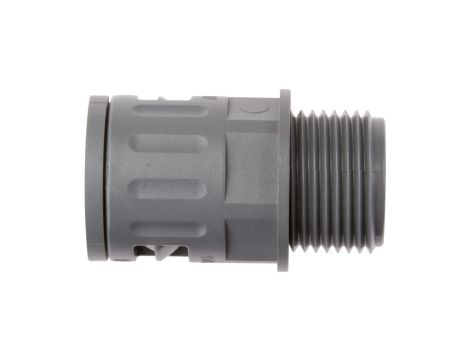 Dławnica do węża osłonowego M20 IP68 SILVYN KLICK-GM 20x1,5/1 szara 55501040