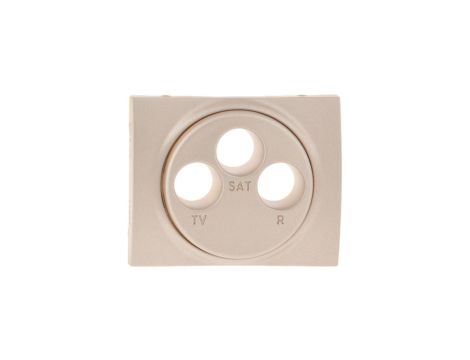 SISTENA LIFE Plakietka gniazda RTV/SAT titan 771473