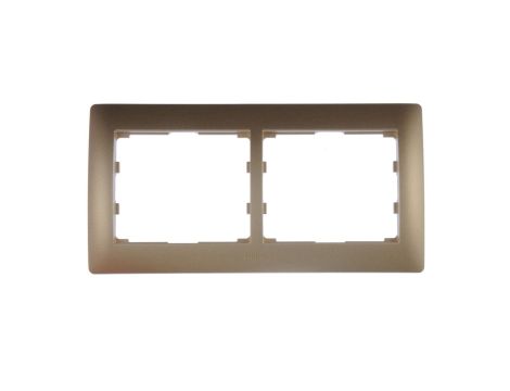 SISTENA LIFE Ramka podwójna pozioma titan 771402