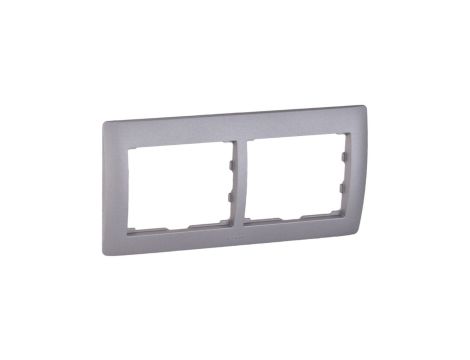 SISTENA LIFE Ramka podwójna pozioma metalic 771302