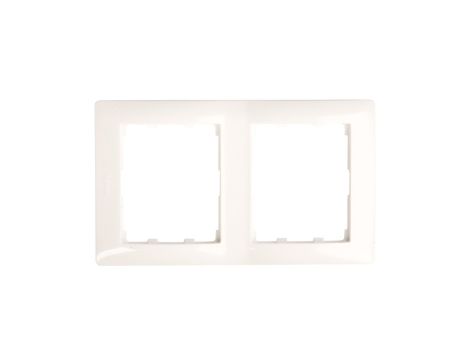 SISTENA LIFE Ramka podwójna pionowa arctic 771006
