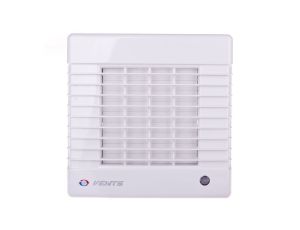 Wentylator domowy fi 100 230V 18W 98m3/h 34dB 50Hz z żaluzją, higrostatem i wyłącznikiem czasowym 100MATH