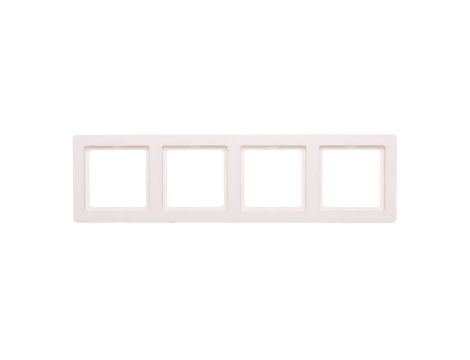 Berker Q1 Ramka poczwórna pozioma/pionowa śnieżnobiała 10146089