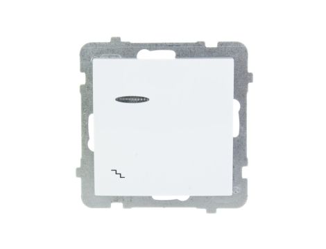 AS Łącznik schodowy z podświetleniem biały ŁP-3GS/m/00