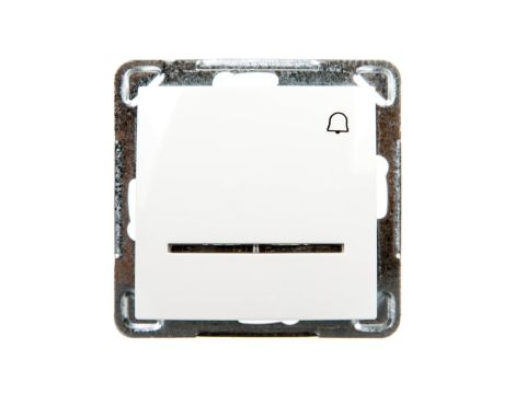 IMPRESJA Przycisk /dzwonek/ z podświetleniem ecru ŁP-6YS/m/27