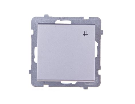 SONATA Łącznik krzyżowy srebro mat ŁP-4R/m/38