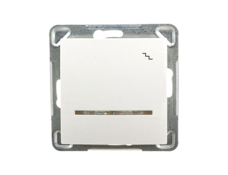 IMPRESJA Łącznik schodowy z podświetleniem ecru ŁP-3YS/m/27