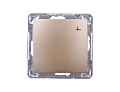 IMPRESJA Łącznik krzyżowy złoty metalik ŁP-4Y/m/28