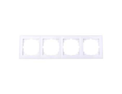 Sentia Ramka poczwórna biała 1474-00