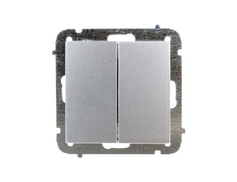 Sentia Łącznik świecznikowy 10A srebrny połysk 1411-56