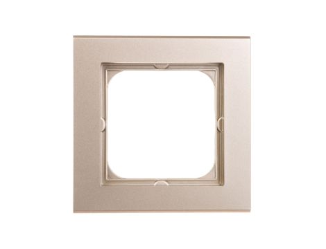 SONATA Ramka pojedyncza szampański złoty R-1R/39