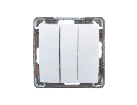 IMPRESJA Łącznik potrójny biały ŁP-13Y/m/00