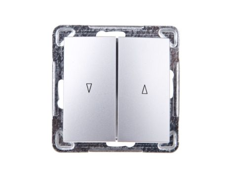 IMPRESJA Łącznik żaluzjowy srebro ŁP-7Y/m/18