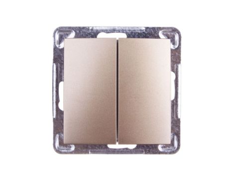 IMPRESJA Łącznik świecznikowy złoty metalik ŁP-2Y/m/28