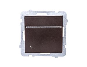 SONATA Łącznik schodowy z podświetleniem czekoladowy metalik ŁP-3RS/m/40