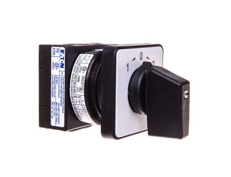 Przełącznik krzywkowy 1-0-2 1P 20A do wbudowania z samopowrotem do pozycji 0 T0-1-8214/E 019863