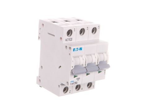 Wyłącznik nadprądowy 3P C 16A 10kA AC PLSM-C16/3-MW 242474