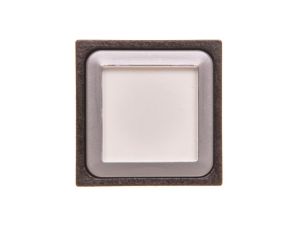 Napęd przycisku 25x25mm biały bez samopowrotu z podświetleniem Q25LTR-WS 087232