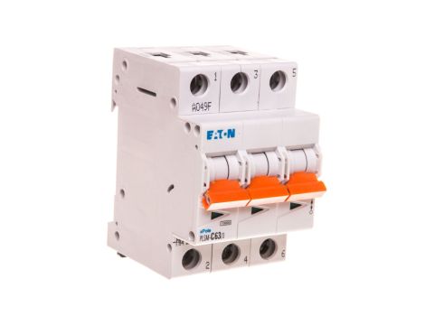Wyłącznik nadprądowy 3P C 63A 10kA AC PLSM-C63/3-MW 242480