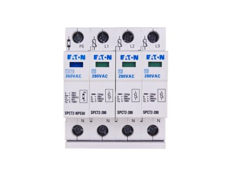 Ogranicznik przepięć Typ T2 3P+NPE 20kA SPCT2-280-3+NPE 167620