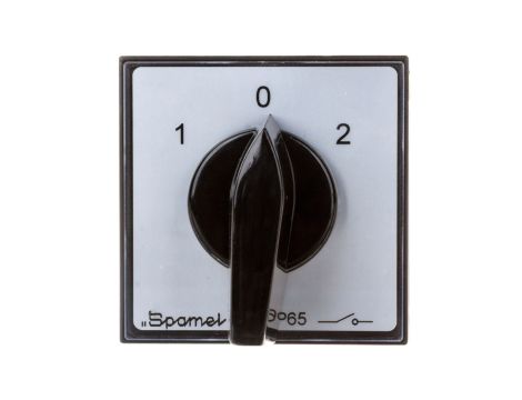 Łącznik krzywkowy sieć-agregat 4P 25A do wbudowania SK25-4.8396P03