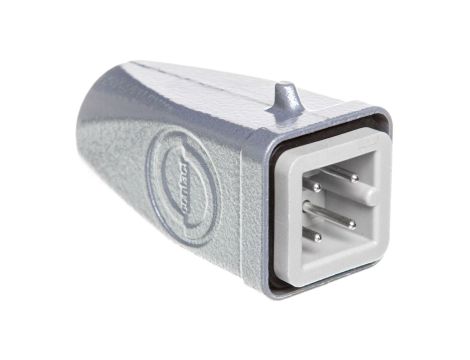 Zestaw kompletny 3+PE stykowy męski /obudowa wtyczki + wkład/ EPIC KIT H-A 3 SS MTGV M20 75009602