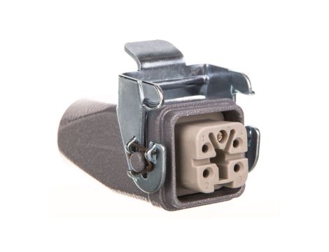 Zestaw kompletny 4+PE stykowy żeński /obudowa gniazda + wkład/ EPIC KIT H-A 4 BS MTGVB M20 75009624