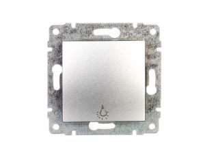 VENA Przycisk /światło/ aluminium 514013