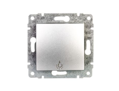 VENA Przycisk /światło/ aluminium 514013