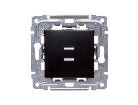 DANTE Przycisk światło / dzwonek podświetlany czarny 460910