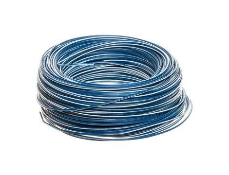 Przewód instalacyjny H05V-K 1 ciemnoniebieski z białym paskiem 4510923 /100m/