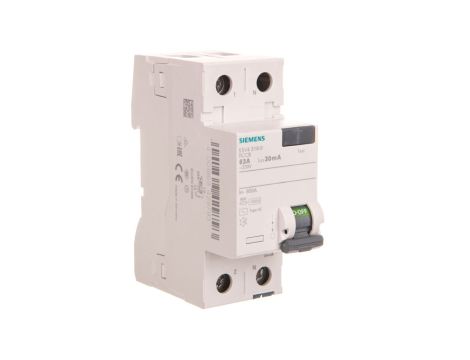 Wyłącznik różnicowoprądowy 2P 63A 0,03A Typ AC 30mA 230V 5SV4316-0