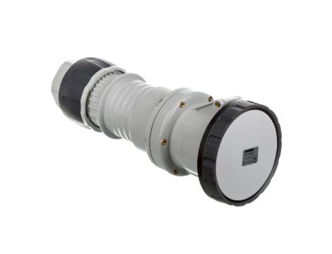 Gniazdo przenośne 4P 125A 500V czarne IP67 7H GW62062H