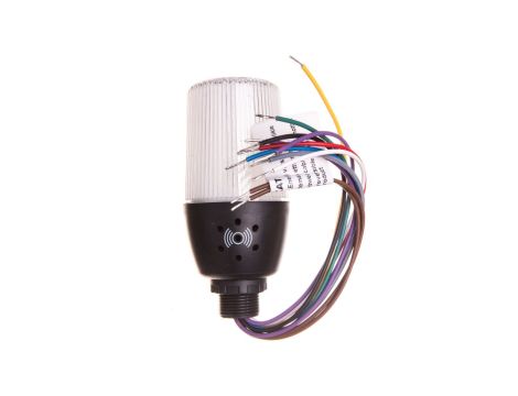 Wielofunkcyjna kolumna sygnalizacyjna LED z buzzerem 55mm 230V AC IP65 T0-IF5M220ZM05