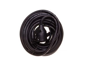 Przedłużacz 1-gniazdo z/u 10m /H07RN-F 3x1,5/ czarny P01710
