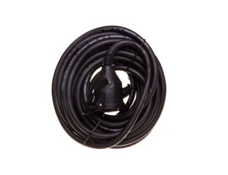Przedłużacz 1-gniazdo z/u 10m /H07RN-F 3x1,5/ czarny P01710