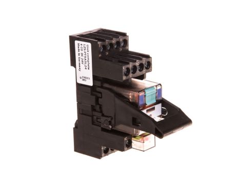 Przekaźnik kompletny serii PT 24V DC styki 4P moduł LED czerwony przył. śrubowe LZS:PT5A5L24