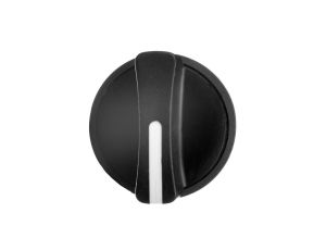 Napęd przełącznika 2 położeniowy czarny z samopowrotem lewy ZB5AD4