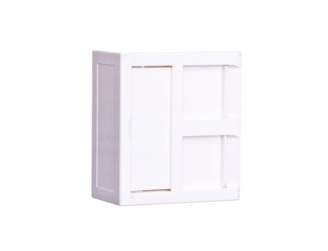 Adapter podwójna RJ45 skośny M45 DTS-2RM RW1 6119298