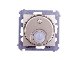 Simon 54 Łącznik z czujnikiem ruchu 20-500W złoty mat DCR10T.01/44