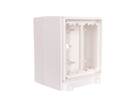 Simon Connect Miniwieża ST dwustronna 8xK45 czysta biel ST400/9